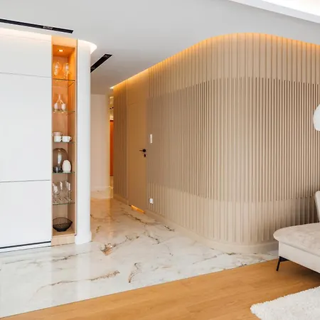 アパート Flatbook - Center Yacht Park Marina View Ii グディニャ