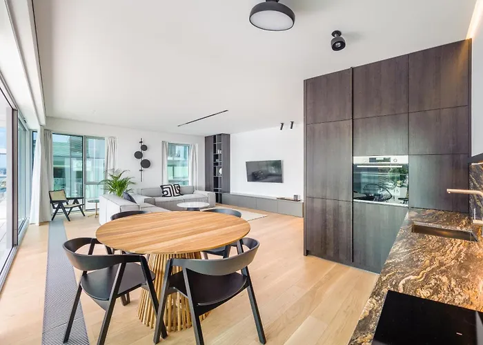 Flatbook - Center Yacht Premium Park Marina View Ii * グディニャ